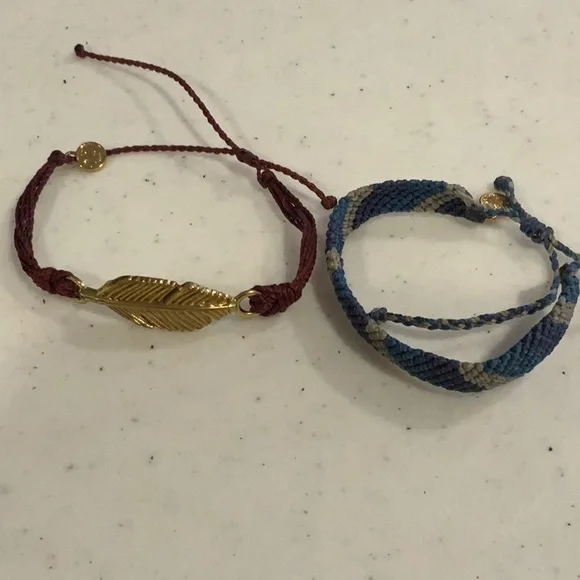 Pura Vida Jewelry Pure Vida Bracelets Maroon Wa Brass